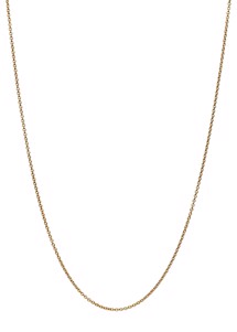 Charlie grande necklace Forgyldt Maanesten