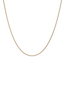 Charlie medium necklace Forgyldt Maanesten