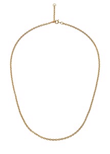 Charlie medium necklace Gold Maanesten