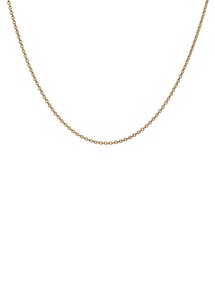 Charlie medium necklace Gold Maanesten