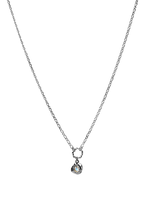 Dorith necklace Silver Maanesten