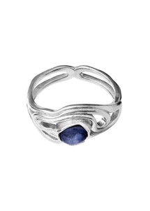 Edith ring Silver Maanesten