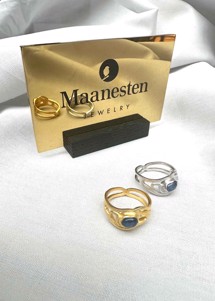 Edith ring Gold Maanesten