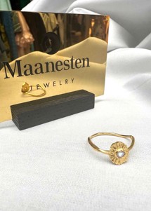 Elin ring Gold Maanesten