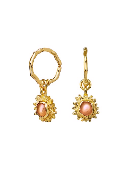 Helo earrings Gold Maanesten 