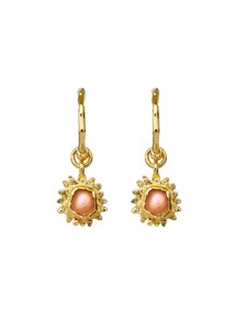 Helo earrings Gold Maanesten 