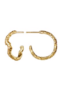 Janine earrings Forgyldt Maanesten