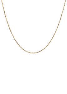 Kris grande necklace Forgyldt Maanesten