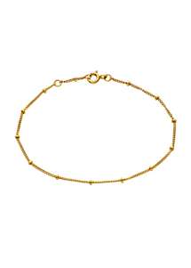 Nala bracelet Forgyldt Maanesten 