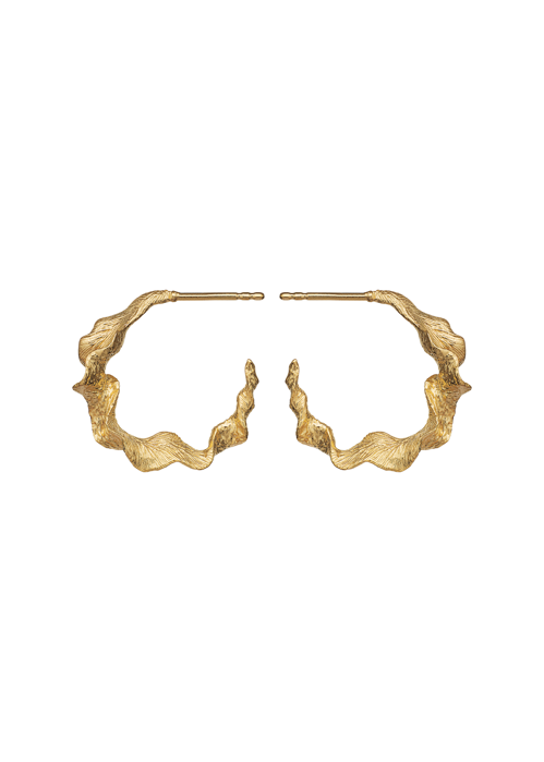 Nino earrings Forgyldt Maanesten
