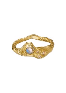 Oceana ring Gold Maanesten 