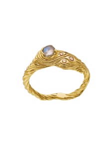 Oceana ring Gold Maanesten 