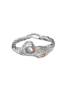 Oceana ring Silver Maanesten 