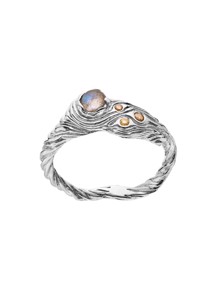 Oceana ring Silver Maanesten 