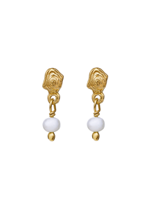 Pippa earrings Guld Maanesten