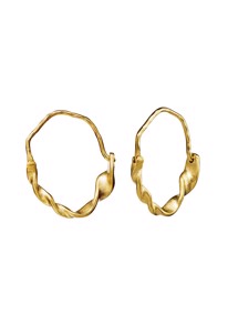 Rosie earrings Forgyldt Maanesten