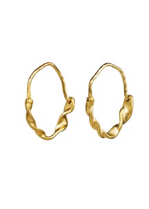 Rosie earrings Forgyldt Maanesten