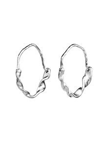 Rosie earrings Silver Maanesten