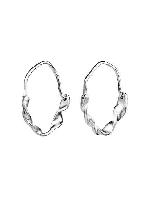 Rosie earrings Silver Maanesten