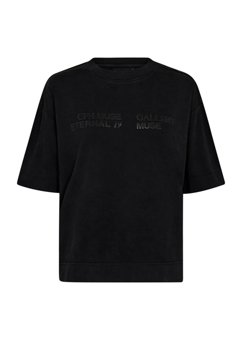 Muse Gallery tee Washed Black Copenhagen Muse 