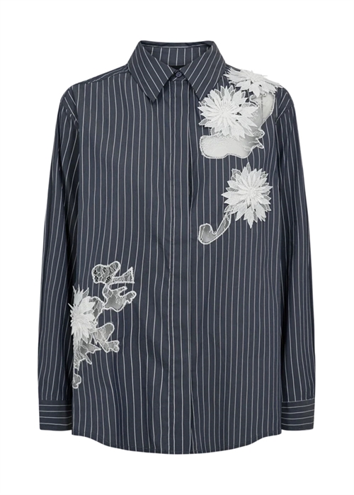 Shir skjorte Dark Grey Copenhagen Muse 