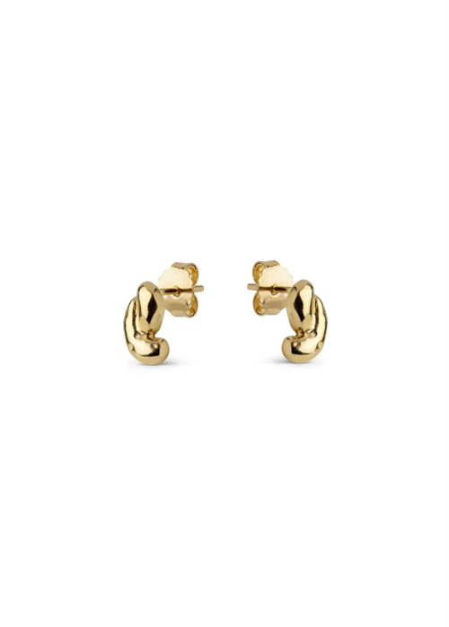 Nari studs Forgyldt Enamel 