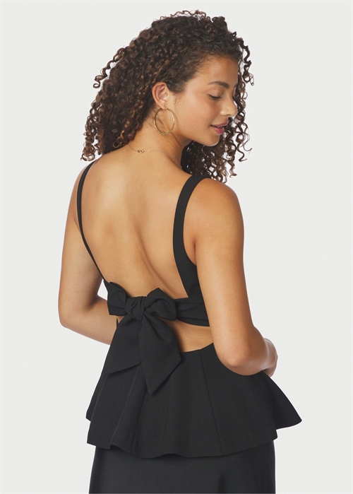 Agape structure tie top Sort Neo Noir 