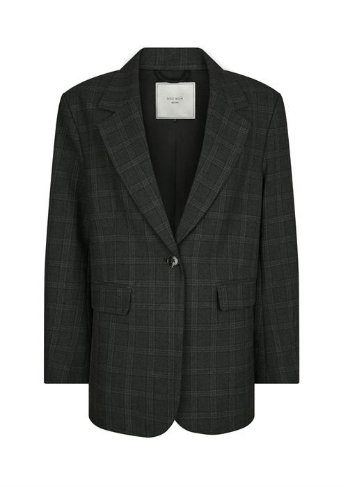 Gaby check blazer Antracit Neo Noir 