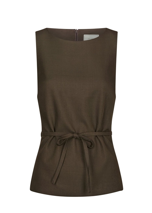 Nassa structure top Dark Brown Neo Noir 