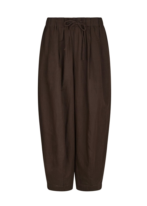 Prina linen buks Mørkebrun Neo Noir