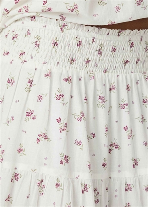 Asta small blossom skirt Creme Neo Noir 
