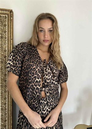 Bianca Leo bluse Leopard Neo Noir