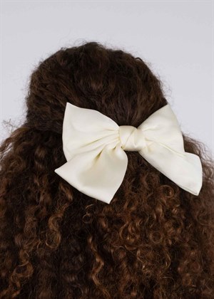 Bow hair clip Offwhite Neo Noir 