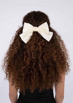 Bow hair clip Offwhite Neo Noir 