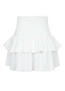 Carin R skirt Hvid Neo Noir