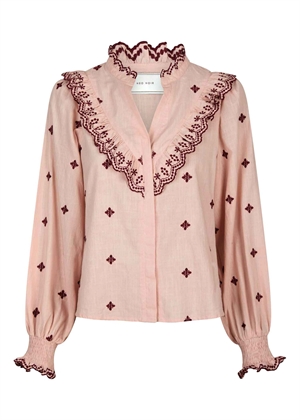 Degas bluse Dusty Rose Neo Noir 