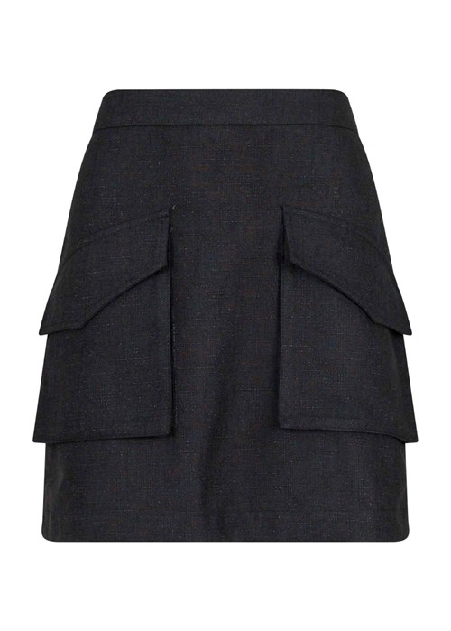 Janet structure skirt Sort Neo Noir 