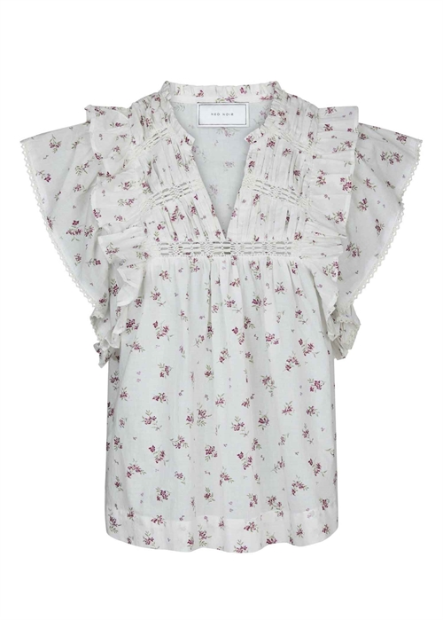 Jayla small blossom top Creme Neo Noir 