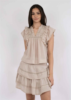 Jayla s voile top Ivory Neo Noir 