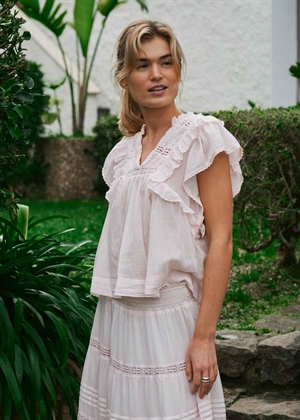 Jayla s voile top Light Pink Neo Noir 