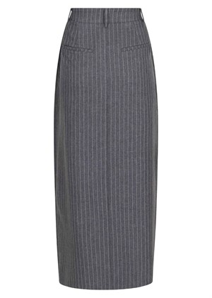 Leland pinstripe skirt Grey Melange Neo Noir 