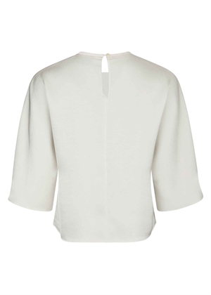 Liora heavy sateen bluse Pearl Neo Noir 