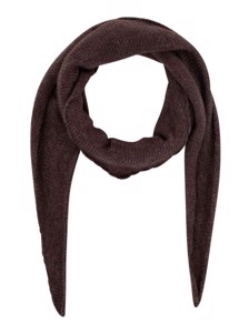 Misty knit scarf Dark Brown Neo Noir 
