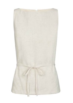 Nassa linen top Natural Neo Noir 