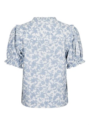 Rosalie garden elegance bluse Light Blue Neo Noir 