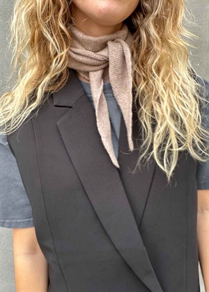 Misty knit scarf Beige Melange Neo Noir 