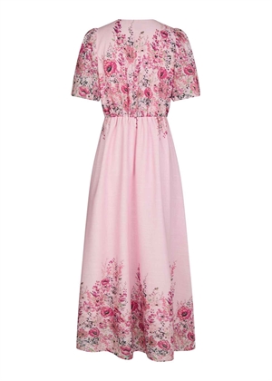 Serna flower print dress new cols Light Pink Neo Noir 