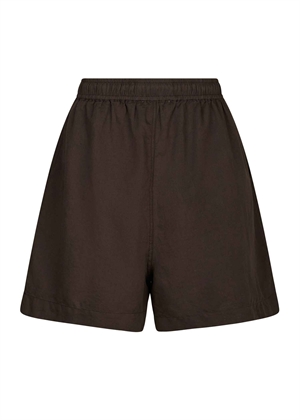 Shala linen shorts Dark Brown Neo Noir