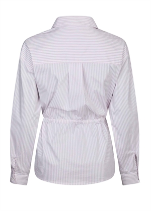 Solei small stripe skjorte Light Pink Neo Noir 
