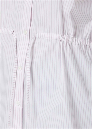 Solei small stripe skjorte Light Pink Neo Noir 
